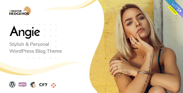 Angie - a Multi-Concept Blog Theme For WordPress Logo